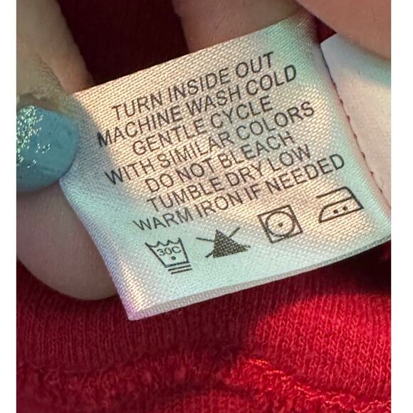 Orvis red 1/4 zip neck pullover sweater size Small - Picture 5 of 10